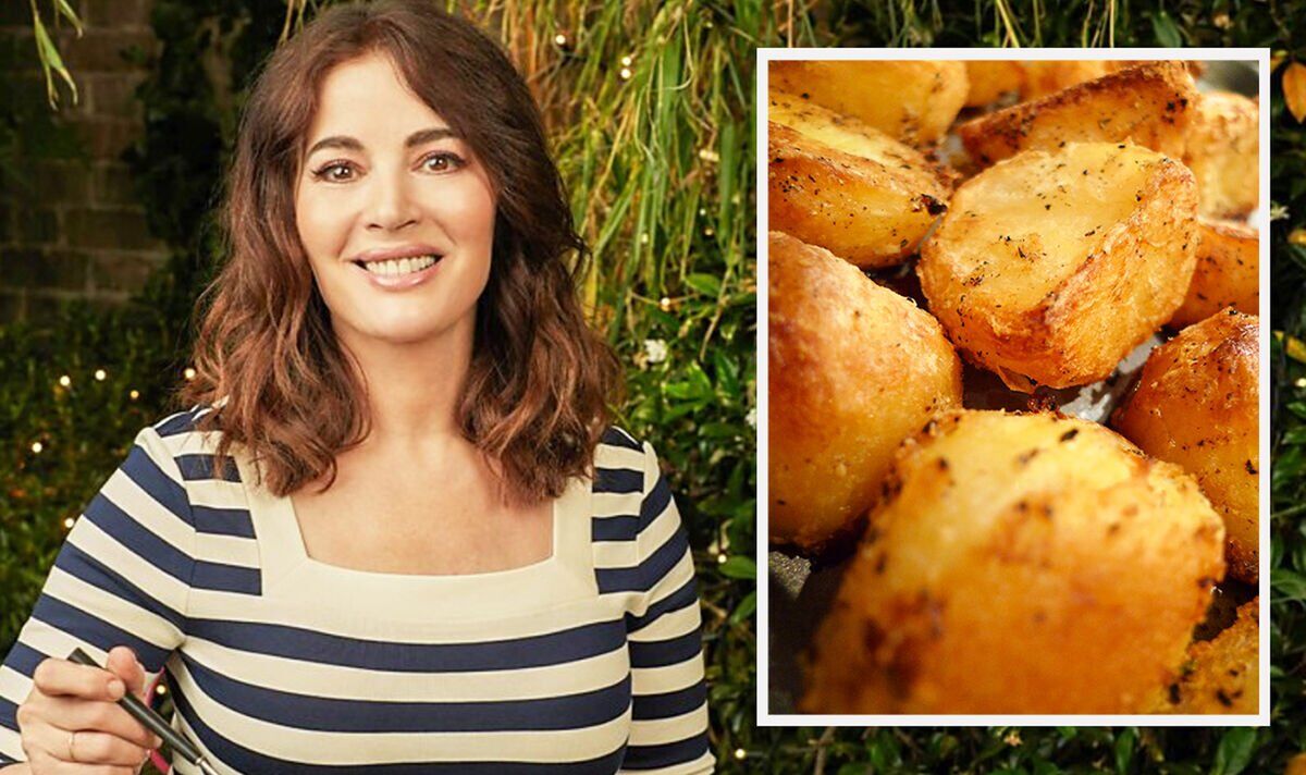 Nigella Lawson's Unexpected Secret Ingredient For The Best Roast Potatoes