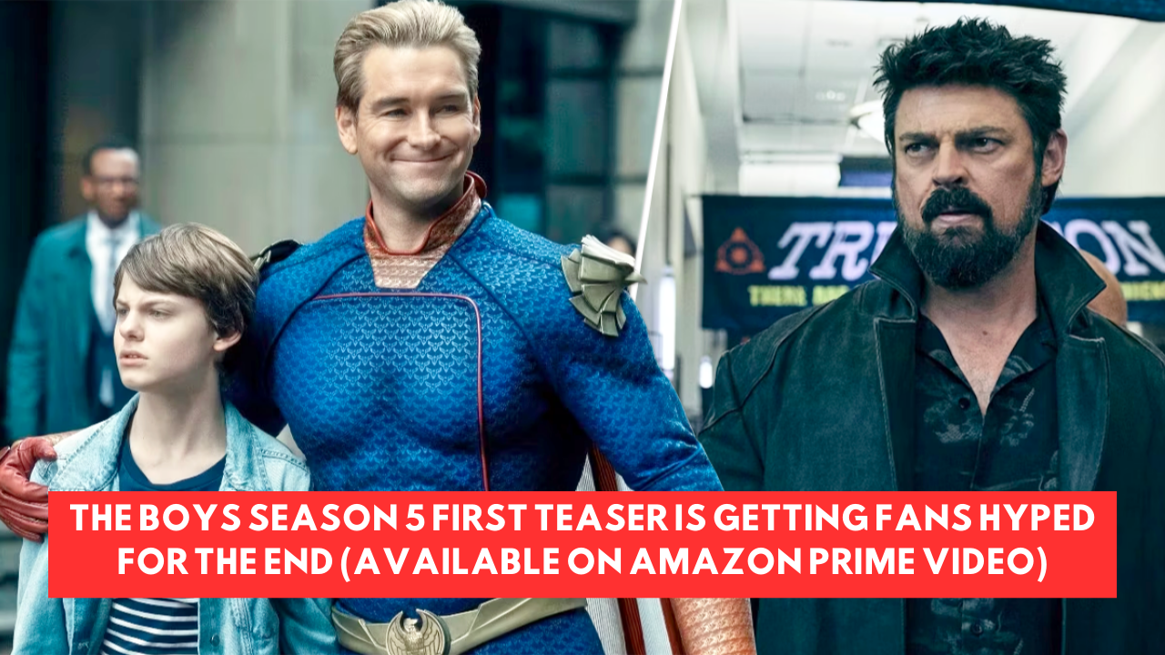 The Boys season 5 first teaser is getting fans hyped for the end (Available on Amazon Prime Video)